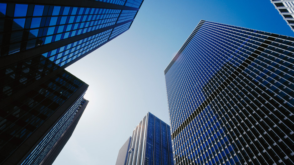 Tall office buildings