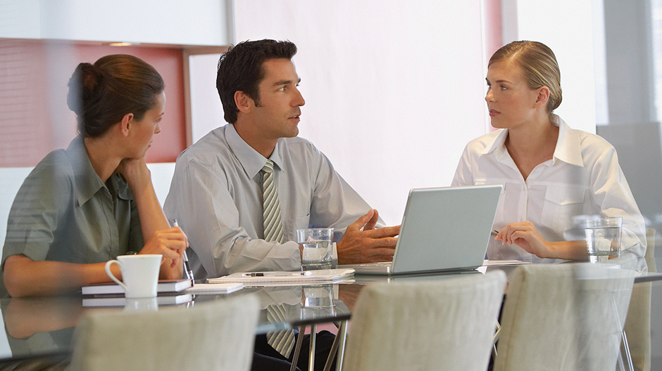 Small business meeting
